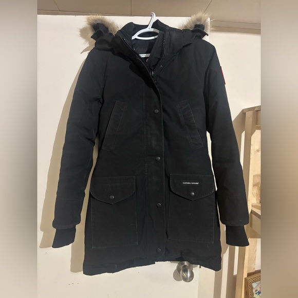 Canada Goose Trillium Parka Black Women's Winter Jacket, Size XS - Picture 2 of 14